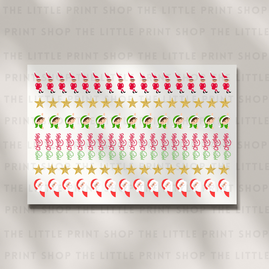 Elf - DTF A4 Hair Bow Transfer Sheet