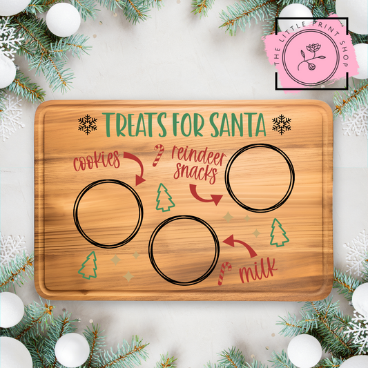 Treats For Santa - UVDTF A4 Transfer Sheet