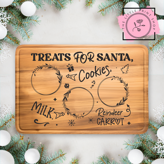 Treats For Santa - UVDTF A4 Transfer Sheet