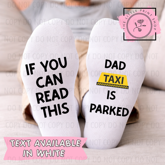 Parked - DTF Sock Transfer Sheet