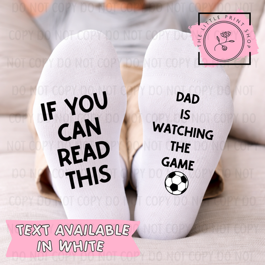 Football - DTF Sock Transfer Sheet