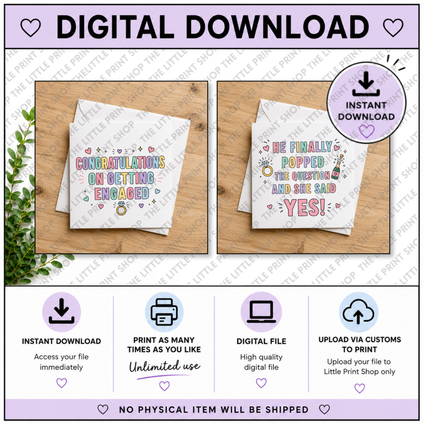 Engagement Pastels - Digital Product