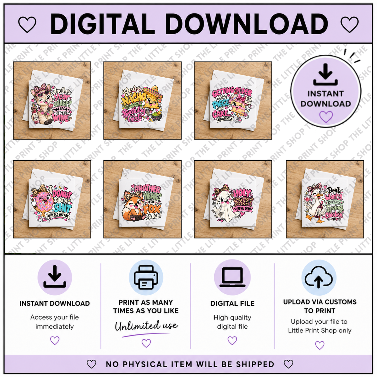 15 Birthday Bundle - Digital Product