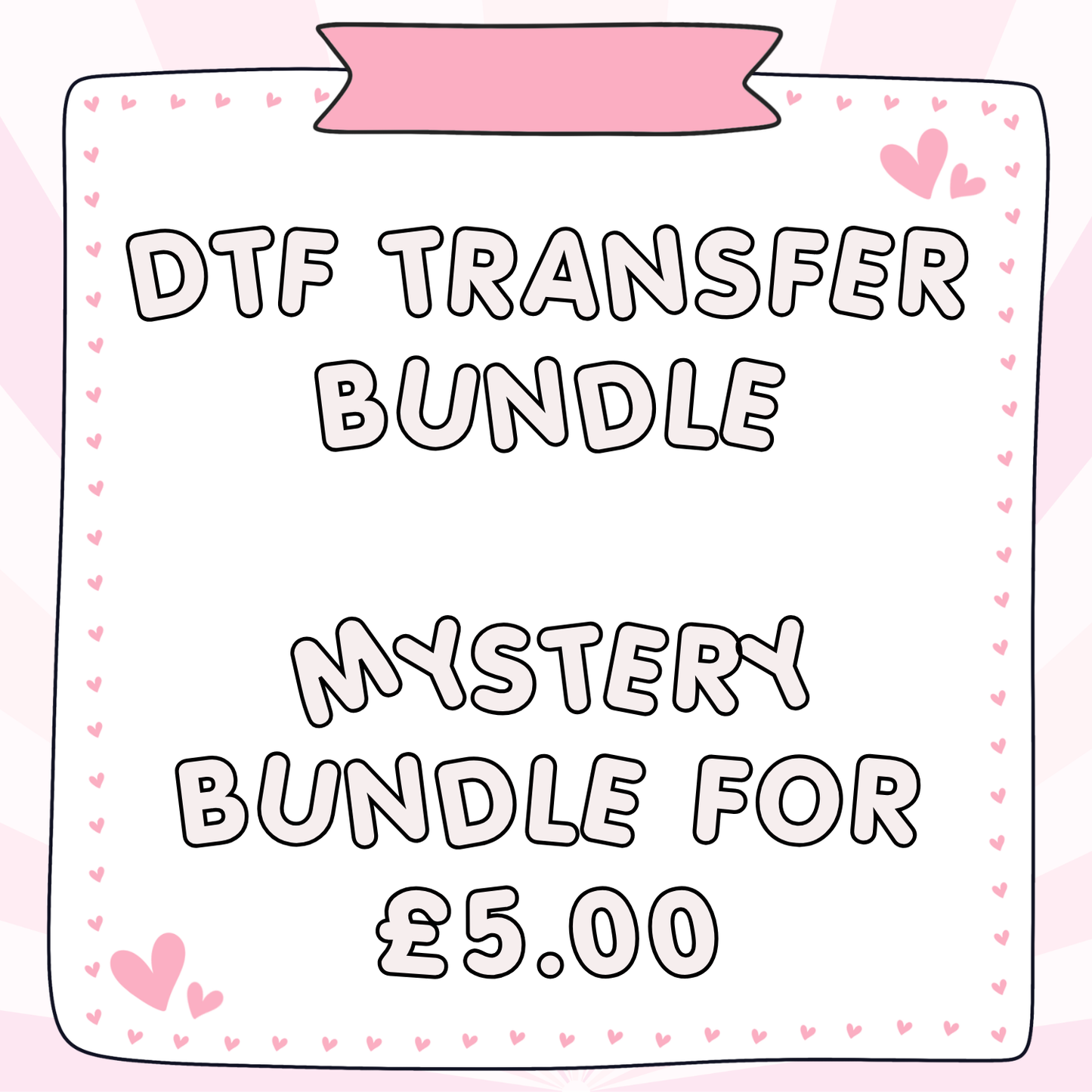 DTF Mystery Transfer Bundle