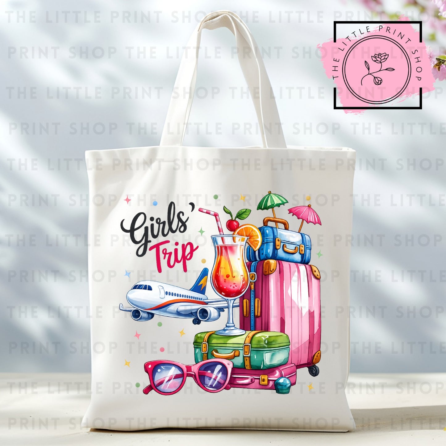 Girls Trip - Tote Bag DTF Transfer