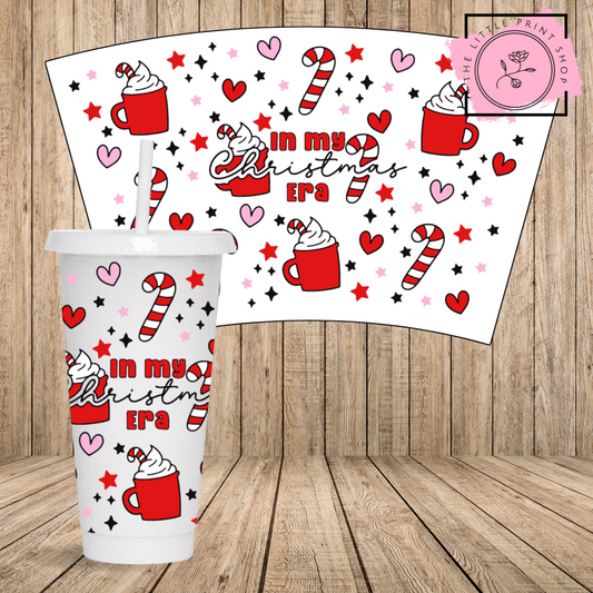 Christmas Era - 24oz Printed UV DTF Wrap