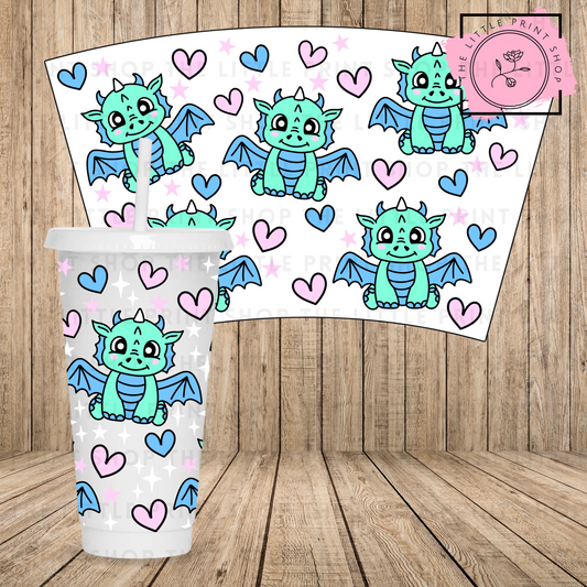 Dragon - 24oz Printed UV DTF Wrap