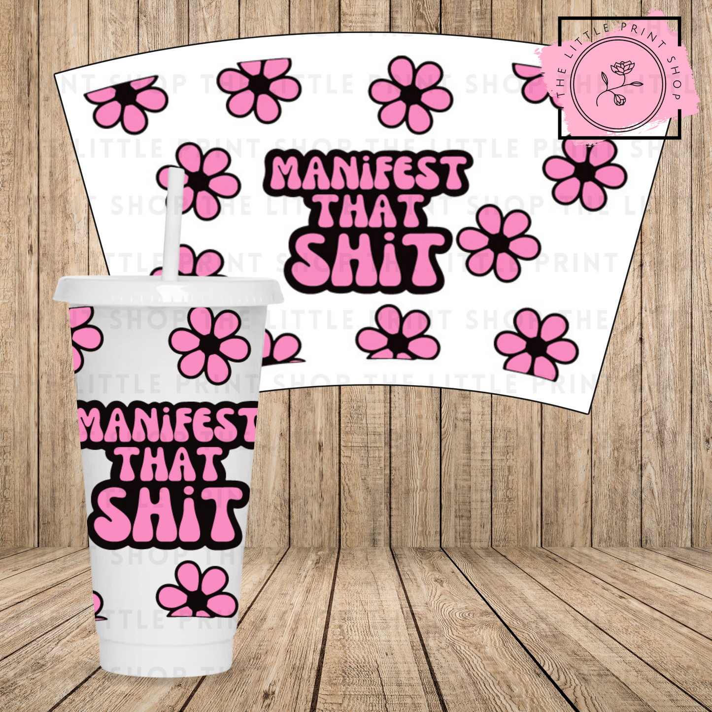 Manifest - 24oz Printed UV DTF Wrap