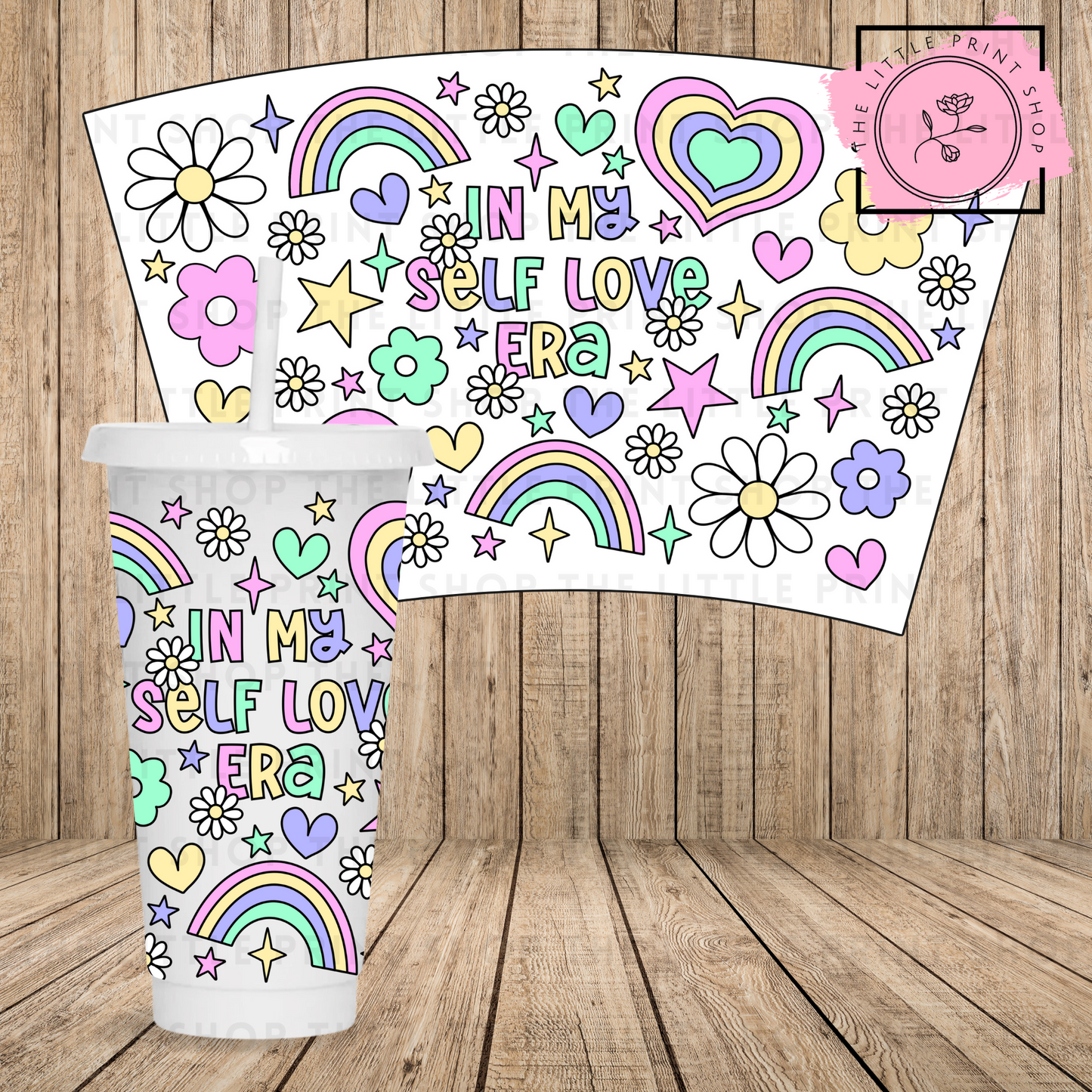 Self Love Era - 24oz Printed UV DTF Wrap