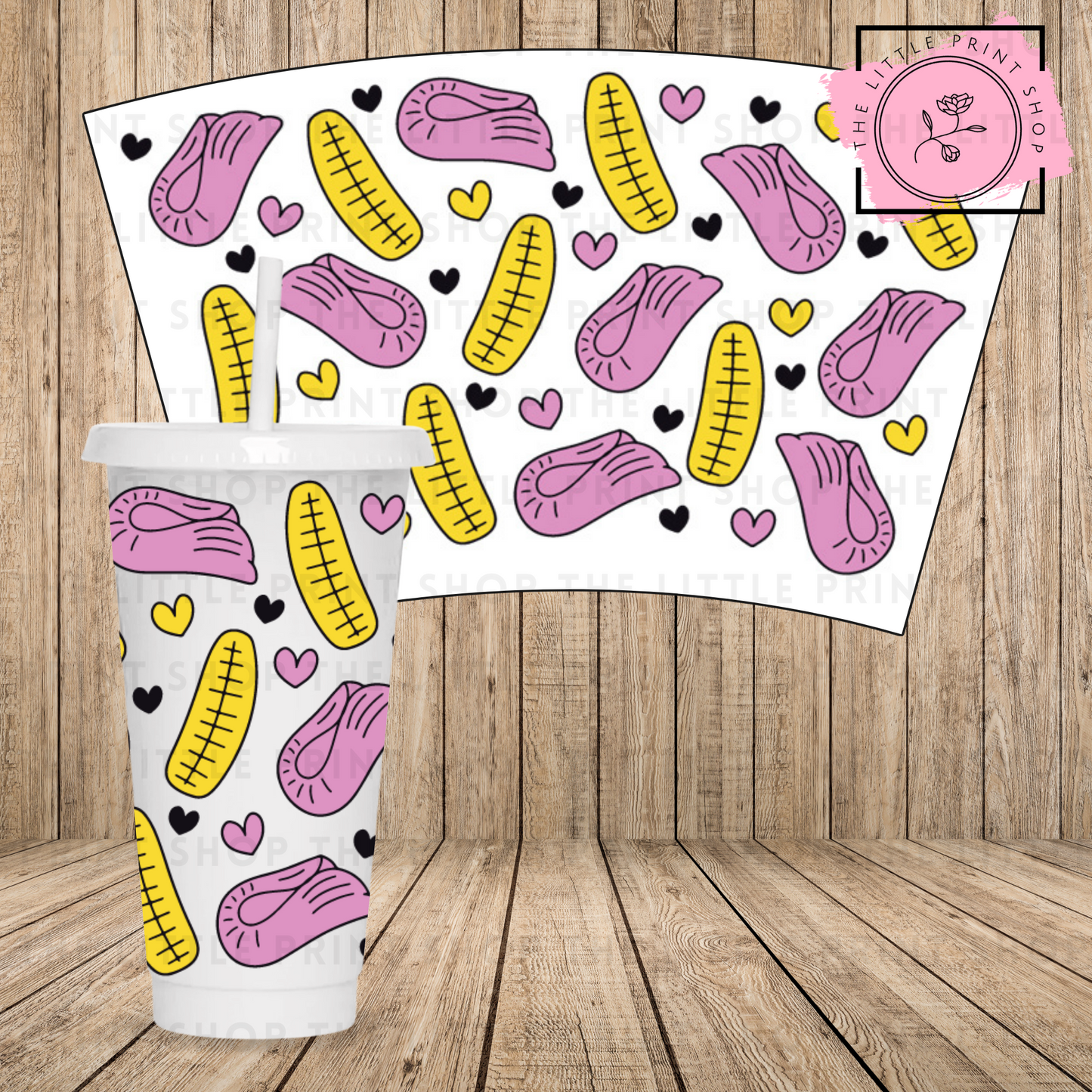 Foam Sweets - 24oz Printed UV DTF Wrap