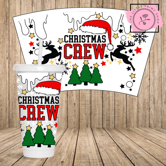 Christmas Crew - 24oz Printed UV DTF Wrap