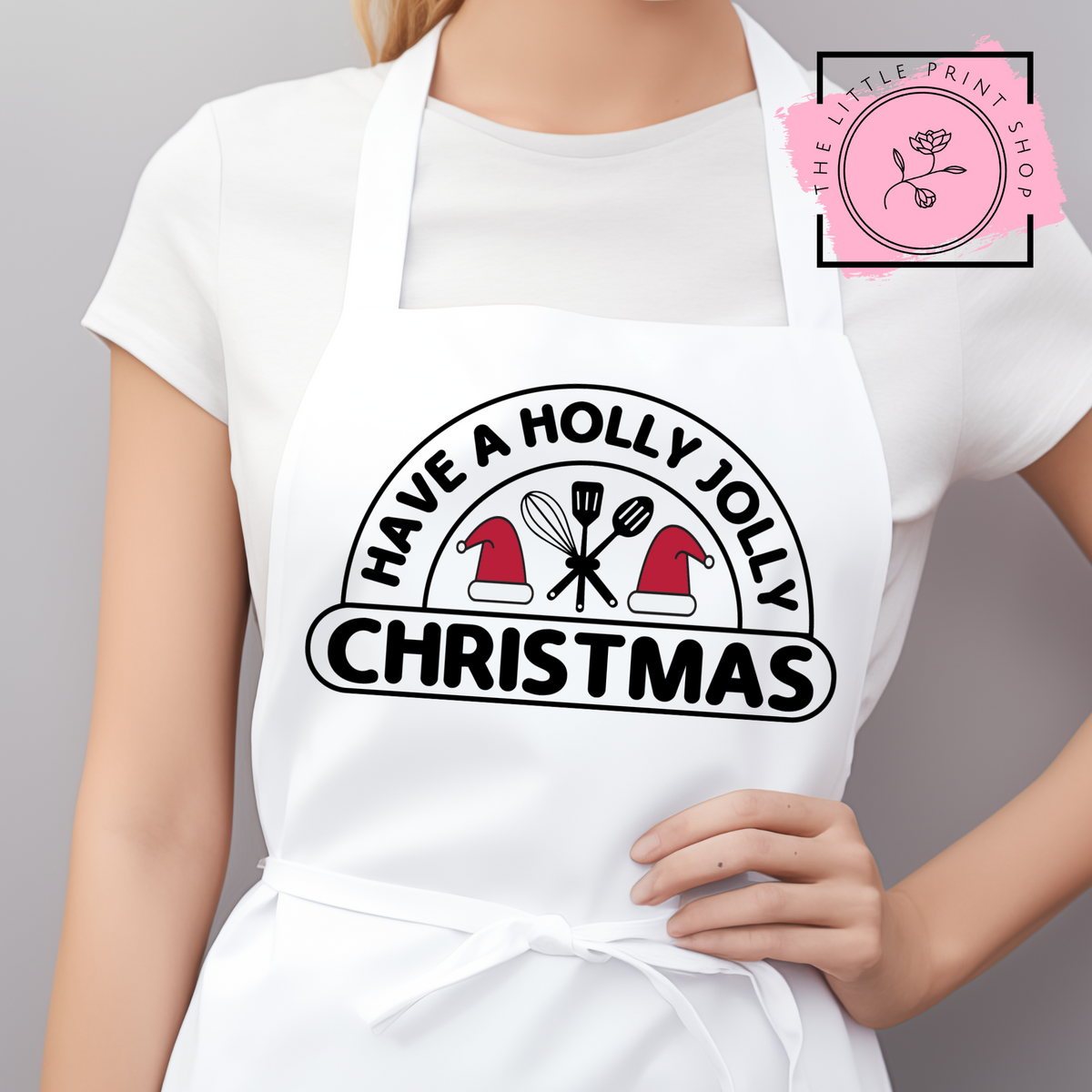 Holly Jolly Christmas - DTF Transfer Decal
