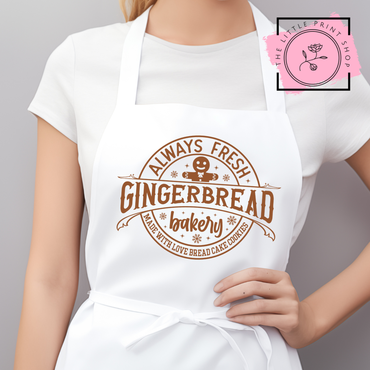 Gingerbread Bakery - DTF Transfer Decal