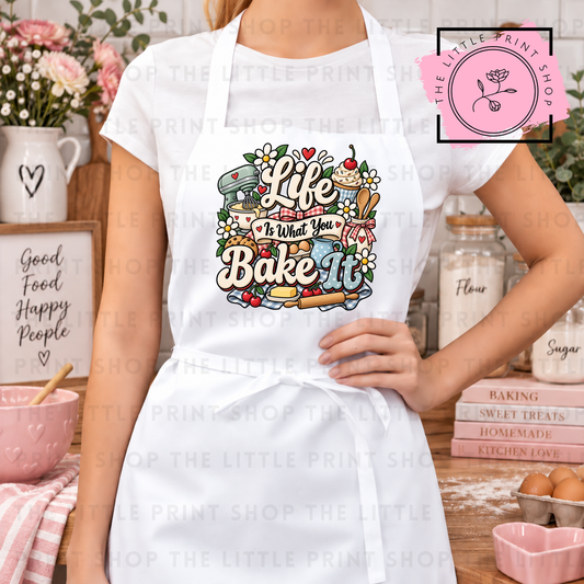 Life Is What You Bake It - DTF Transfer Decal