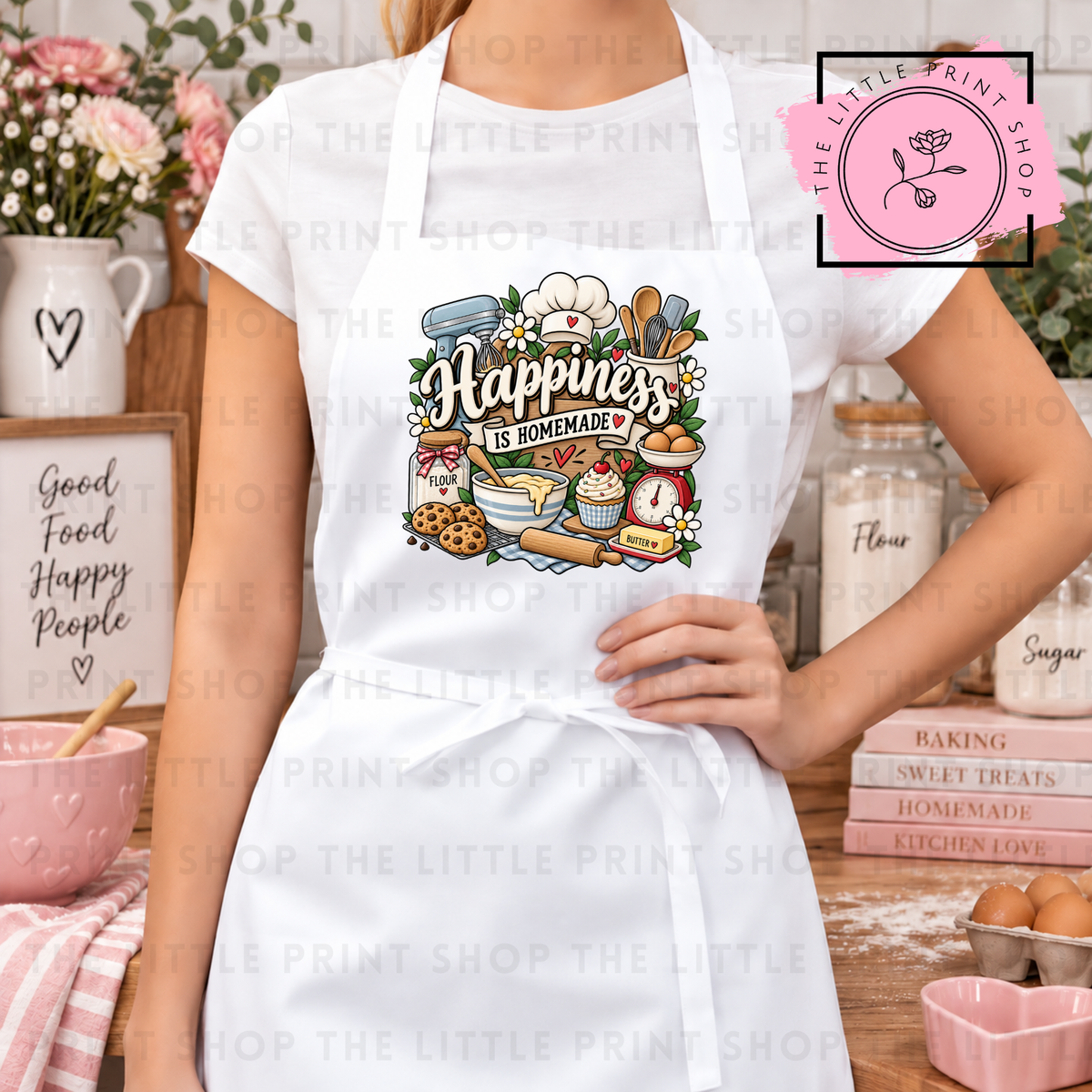 Happiness Is Homemade - DTF Transfer Decal