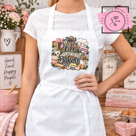 Life Is What You Bake It - DTF Transfer Decal
