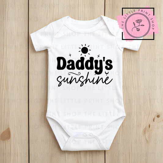 Daddy's Sunshine - DTF Transfer Decal