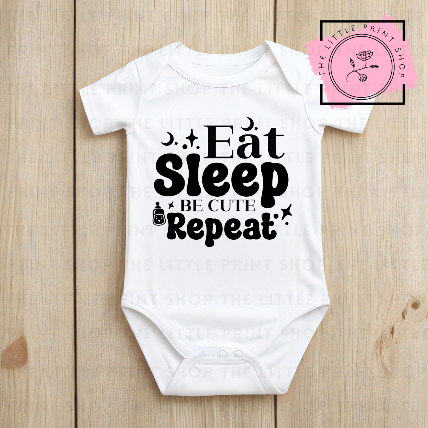 Eat Sleep Repeat - DTF Transfer Decal