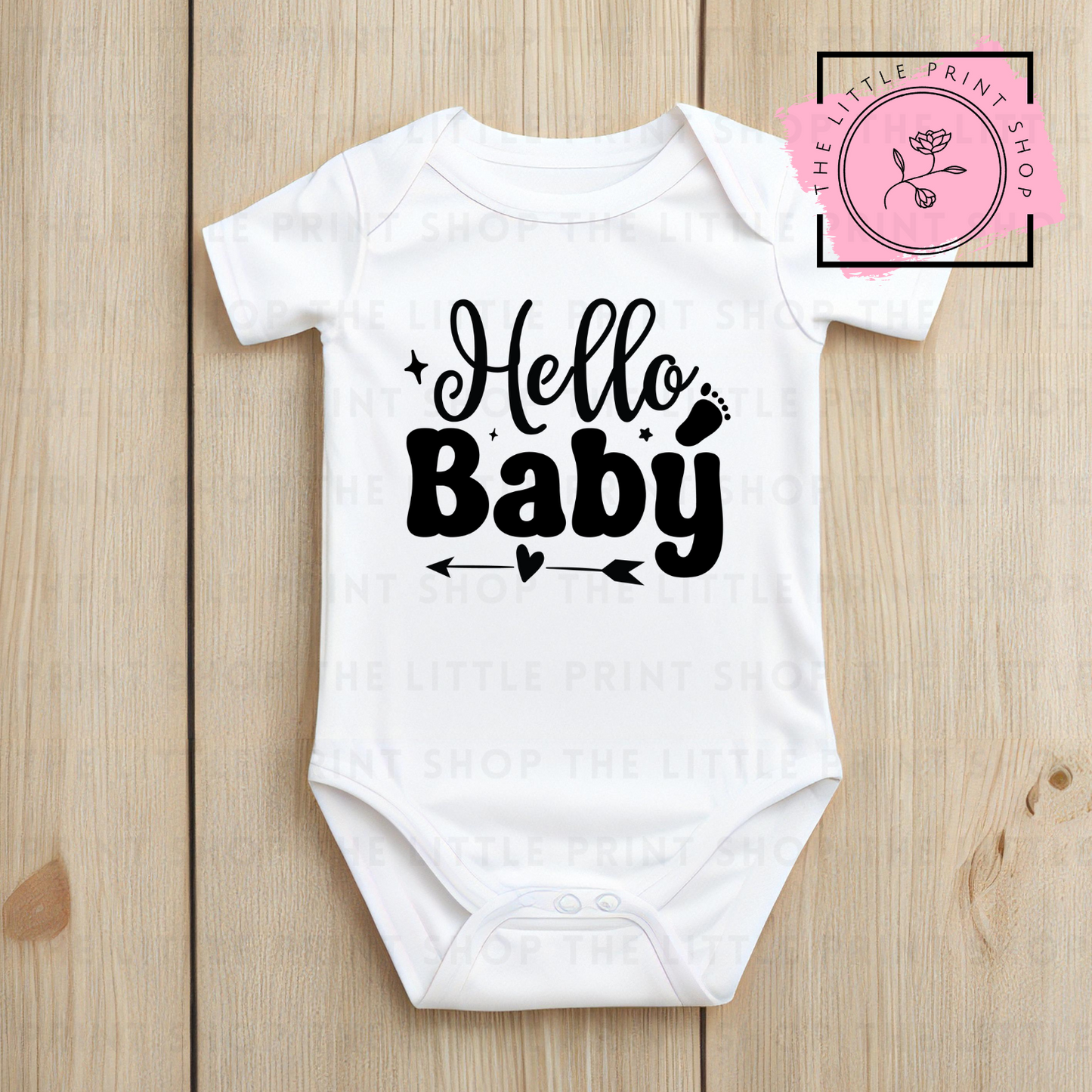 Hello Baby - DTF Transfer Decal