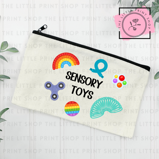 Sensory - Zip Pouch DTF Transfer