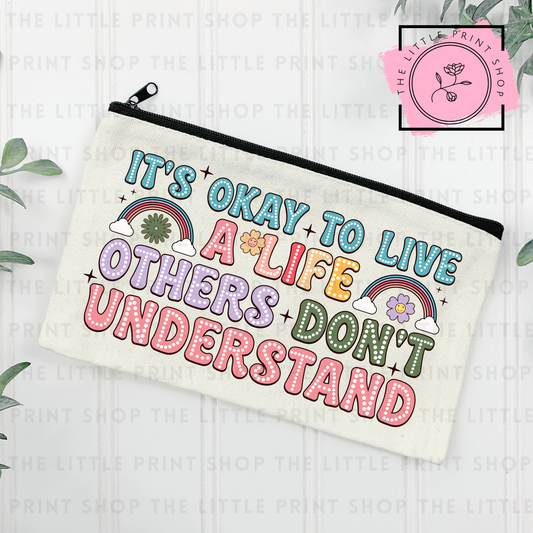 Understand - Zip Pouch DTF Transfer