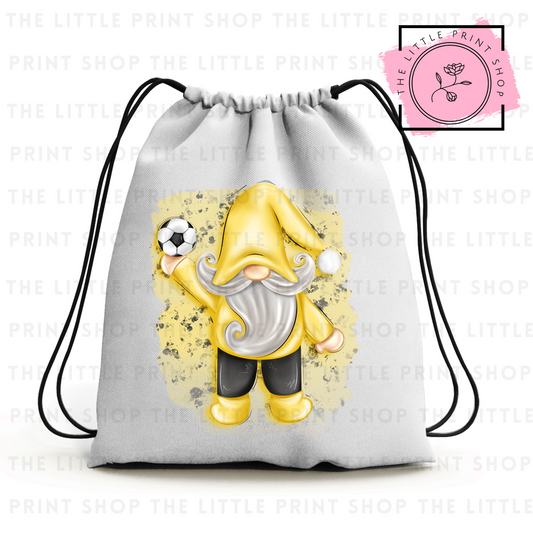 Football Gnome - Yellow - DTF Transfer Decal