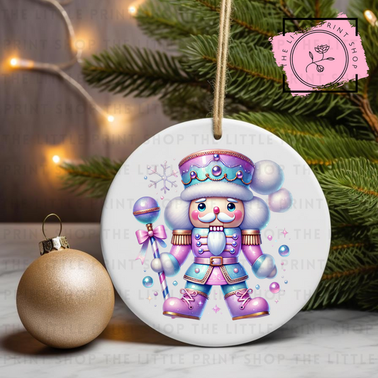 Nutcracker - UV DTF Bauble Decal