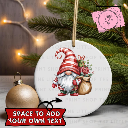Red Gonk - UV DTF Bauble Decal