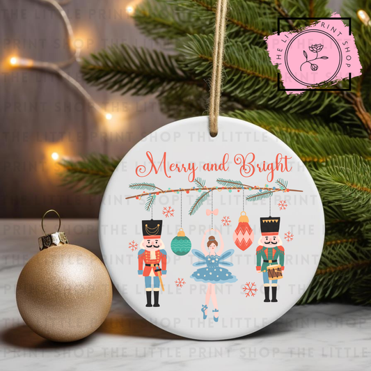 Nutcracker - UV DTF Bauble Decal