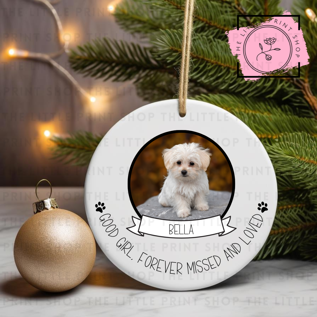 Good Girl - UV DTF Bauble Decal