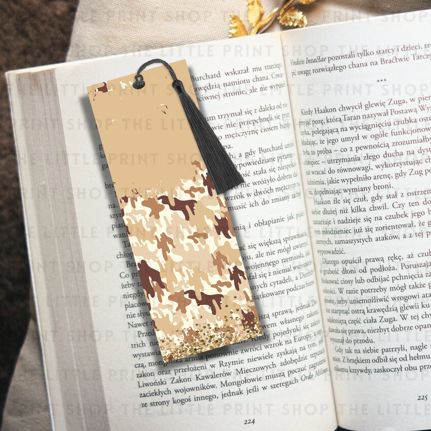 Nude Cameo - UV DTF 14cm x 5cm Bookmark Decal