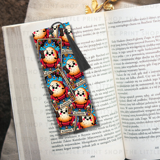 Couch Potato - UV DTF 14cm x 5cm Bookmark Decal