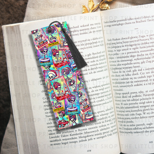 Christmas Tarots - UV DTF 14cm x 5cm Bookmark Decal