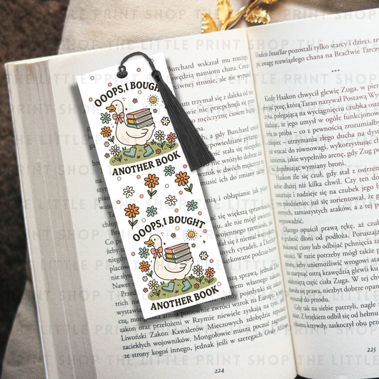 Another Book - UV DTF 14cm x 5cm Bookmark Decal