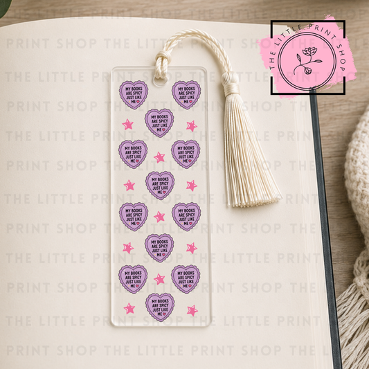 Spicy Like Me - UV DTF 14cm x 5cm Bookmark Decal