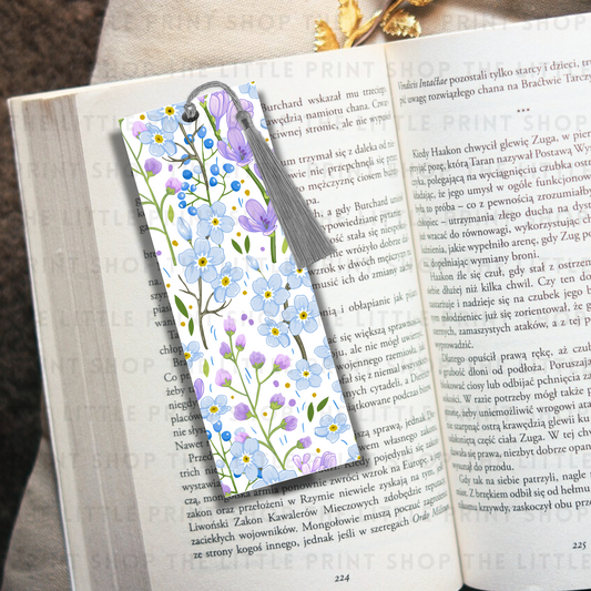 Lavender - UV DTF 14cm x 5cm Bookmark Decal