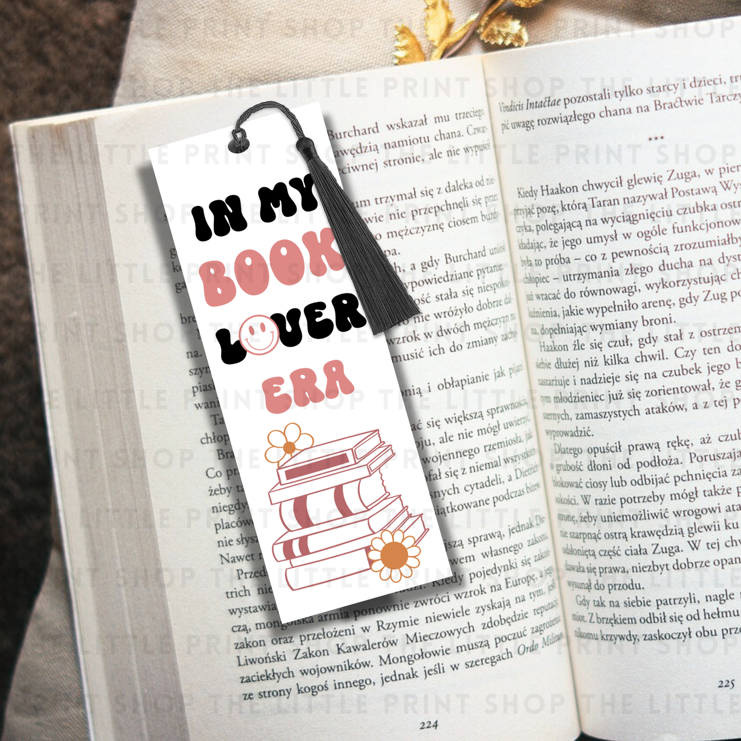 Book Era - UV DTF 14cm x 5cm Bookmark Decal