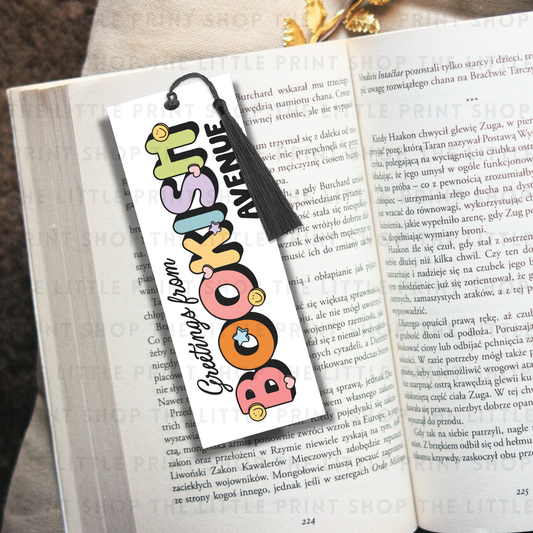 Bookish - UV DTF 14cm x 5cm Bookmark Decal
