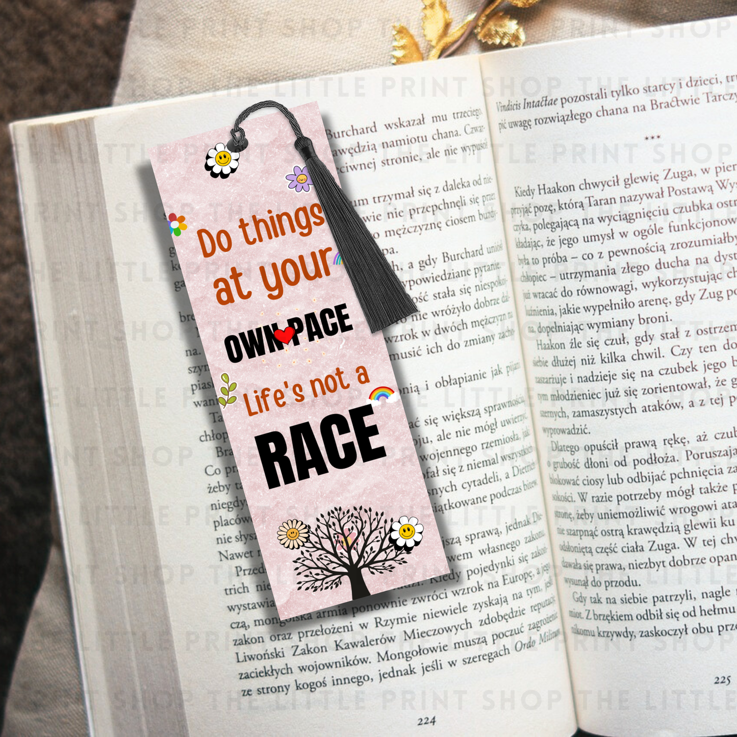 Do Things - UV DTF 14cm x 5cm Bookmark Decal