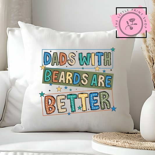 Dad's With Beards - Cushion DTF Transfer