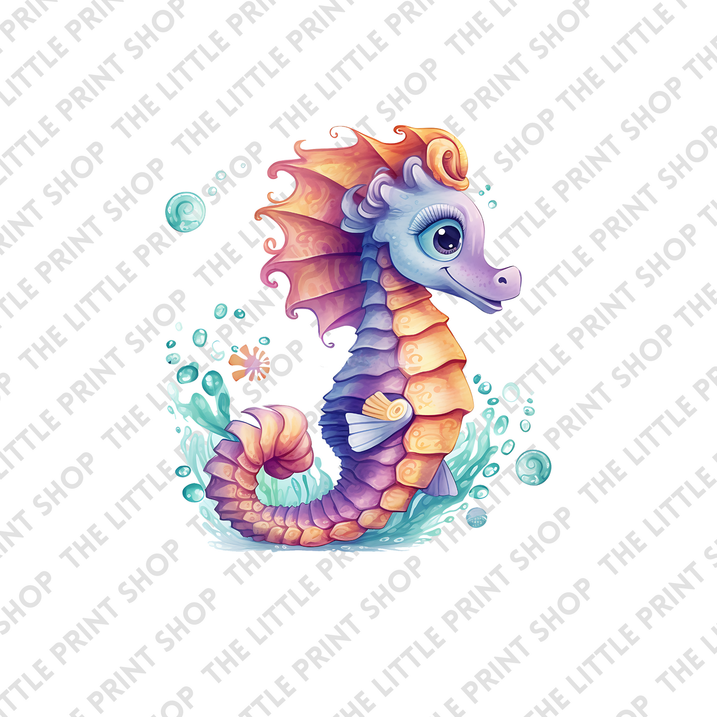 Mermaid - UV DTF 3inch Decal