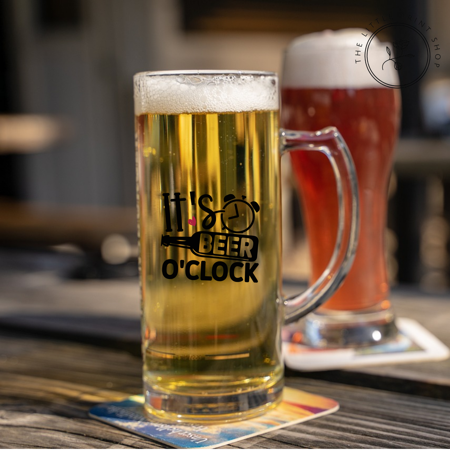 Beer O'Clock - UV DTF 3 inch Decals