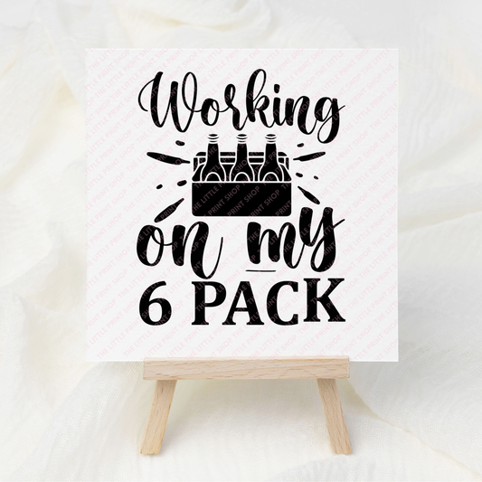 6 Pack - UV DTF 3 inch Decals