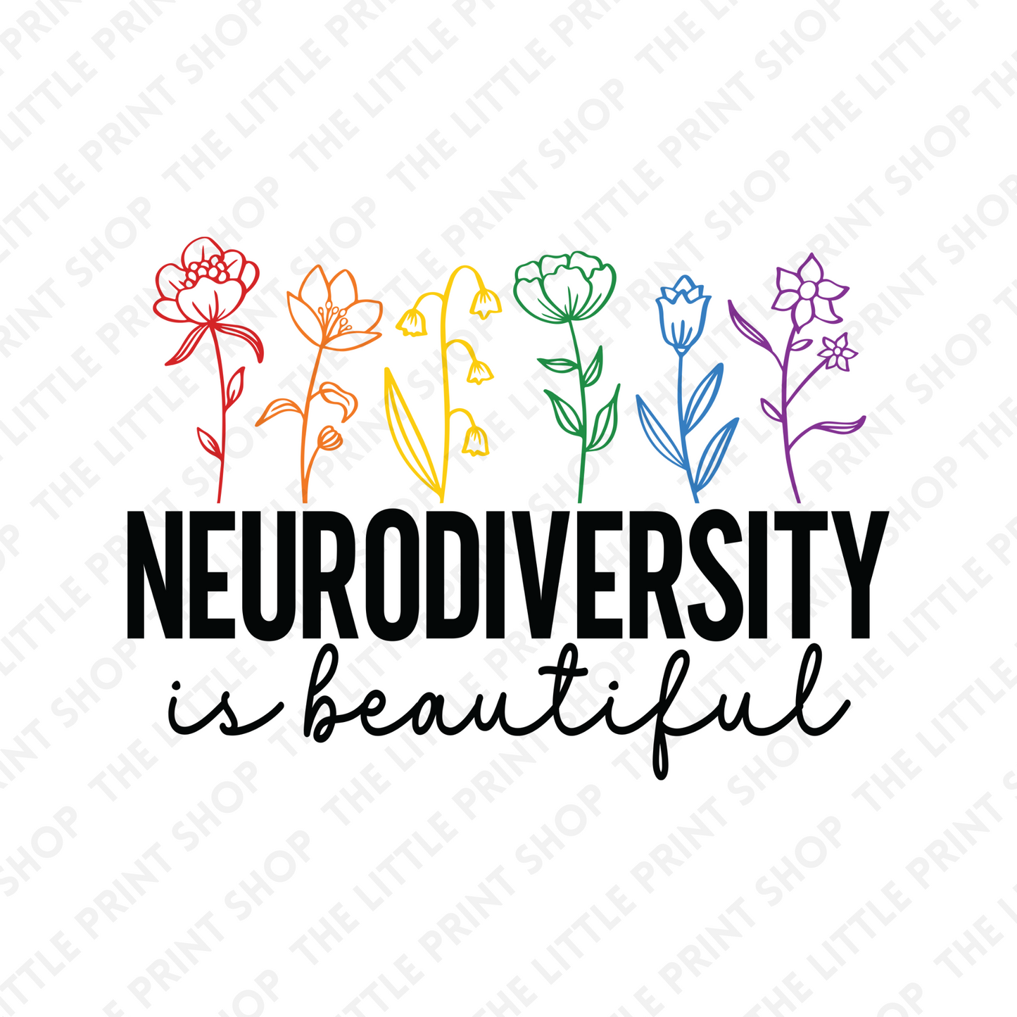 Neurodiversity - UV DTF 3 inch Decals