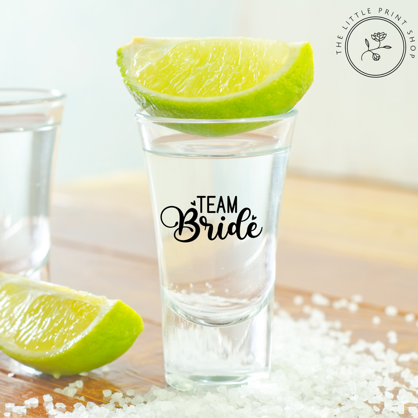 Team Bride - UV DTF 4cm Shot Glass Decal