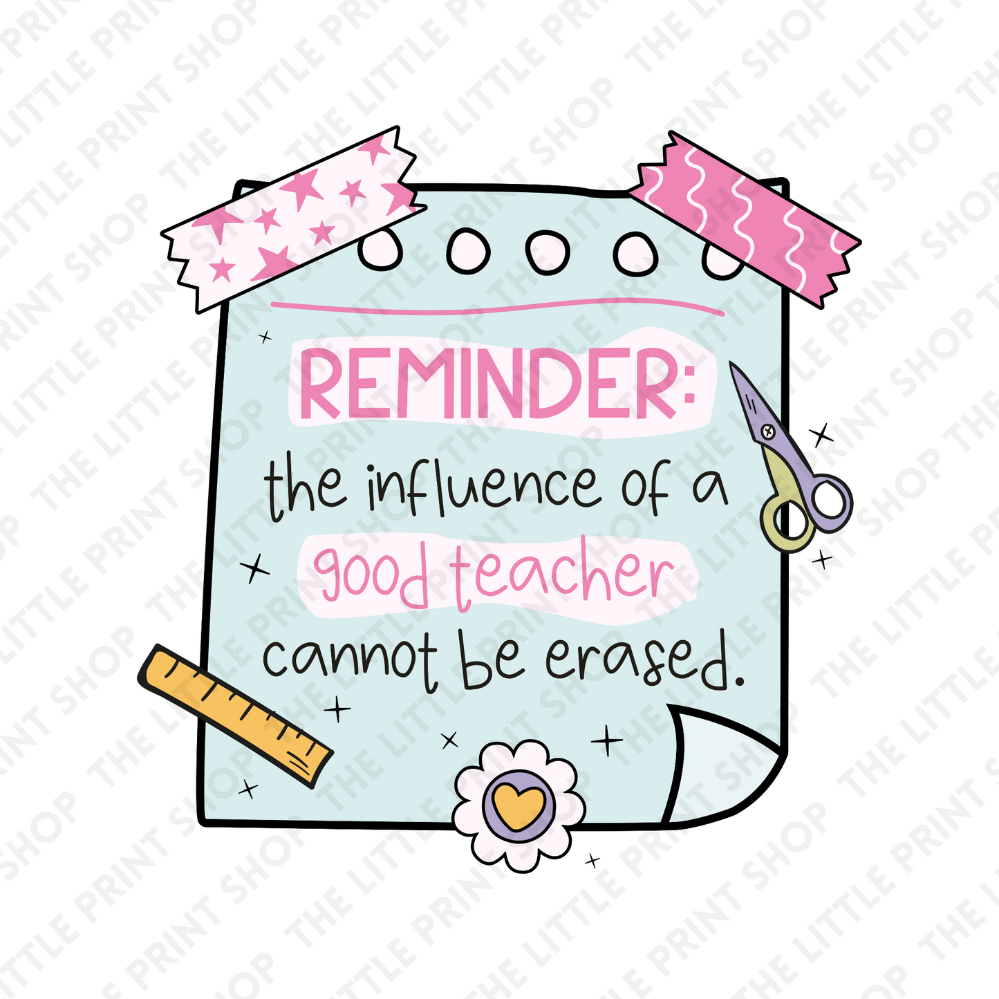 Reminder #2 - UV DTF 3 inch Decals