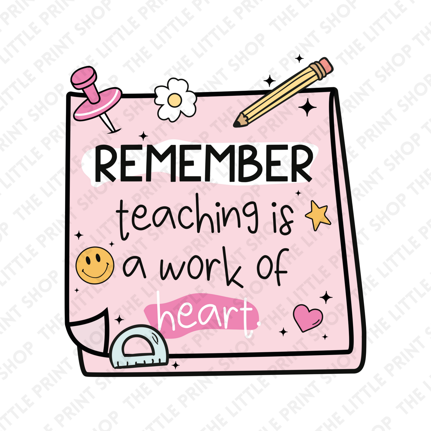 Reminder #4 - UV DTF 3 inch Decals