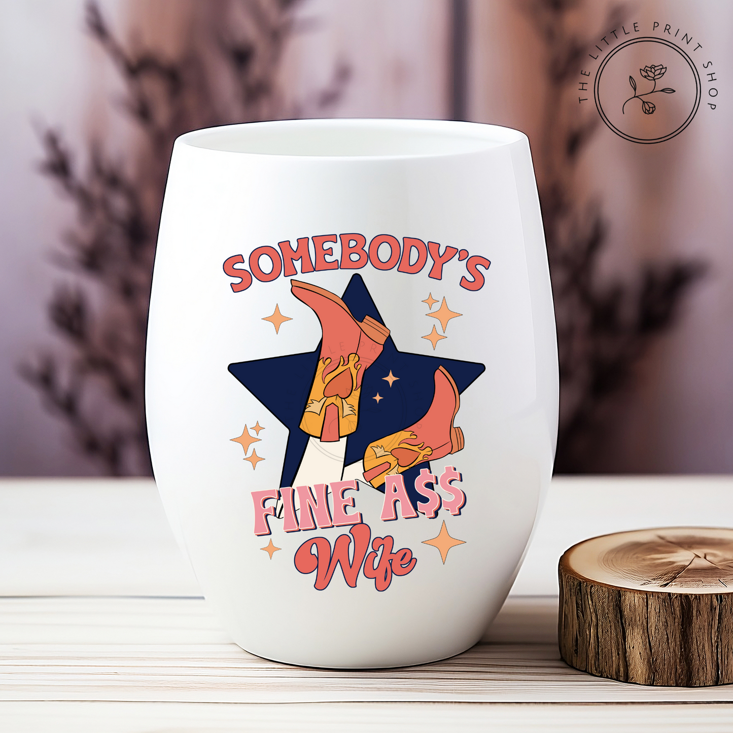 Fine Ass Wife - UV DTF 3 inch Decals