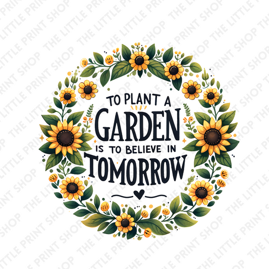 Believe In Tomorrow - UV DTF 3 inch Decals