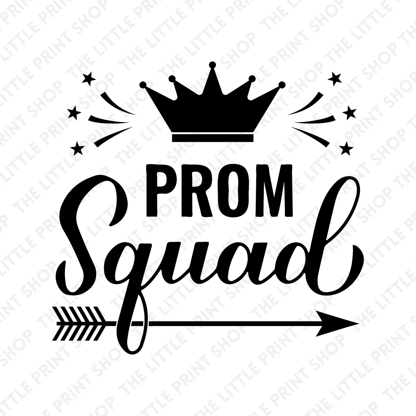 Prom Squad - UV DTF 3 inch Decals
